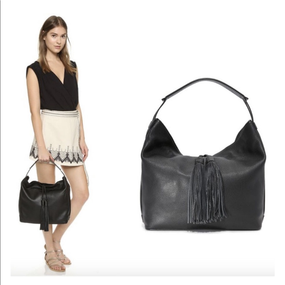 REBECCA MINKOFF ISOBEL Large Leather Hobo Handbag